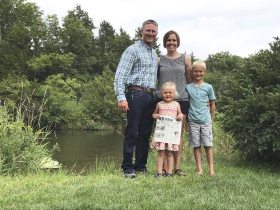 Dane and Gerri Peterson celebrated their 12th wedding anniversary in August with a relaxing family vacation at an Airbnb near Leshara, Nebraska, with their children, Teal and Danielle.