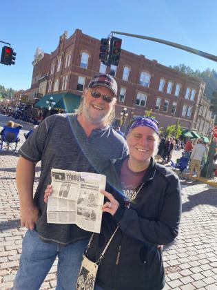 The Tribune was at Kool Deadwood Nites in August with Richard Licking &amp; Amy Huffer.