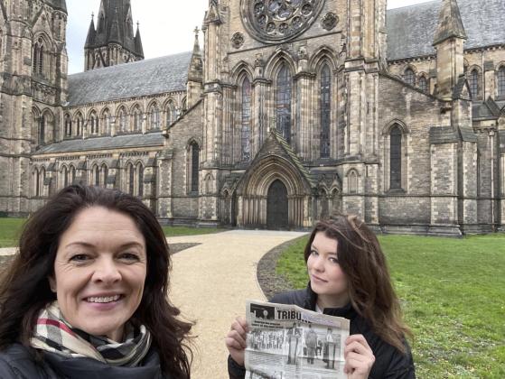 Bree and Medora DeNaeyer spent Thanksgiving week in Scotland’s Highlands and submitted these photos from St. Mary’s Cathedral in Edinburgh.