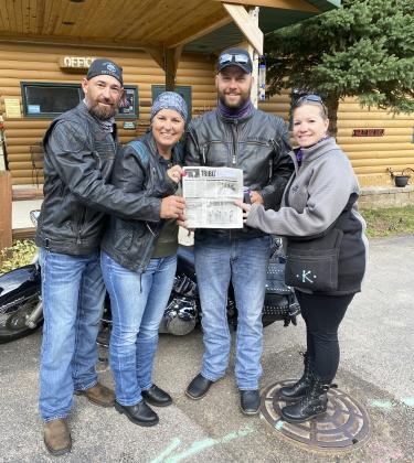 For the second year in a row, the Tribune had the opportunity to tag along with the Crawfords and crew to Kool Deadwood Nites! Pictured above, l-r: Matt and Carolee Brown and Shane and Kristi Daniels.