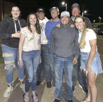 Class of 2018 - 5 years: L-r: Michelle (Hunt) Kennedy, Brittney Emerson, Kayden Licking, Brandon Cooley, Matthew Stichka, Tell Spies, Jesse Coble.