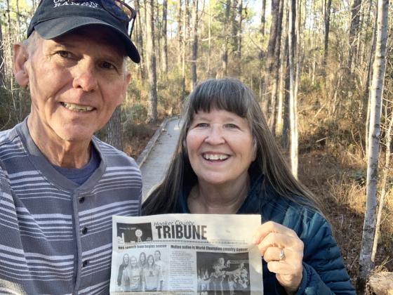 Daniel Osborn’s quest to run at least one mile in every state took he and his wife Shirley (and the Tribune!) on a couple different trips last year - South Carolina; Owls Head State Park.