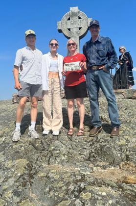 The Tribune traveled to Sweden with Mike, Leanne, Josey and Justin French last summer! They are pictured at a Viking settlement on the island of Birka, near Stockholm, Sweden, below.
