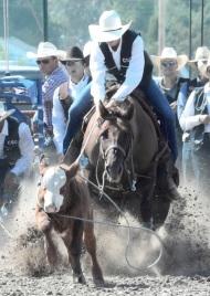 Catching up in the arena with local cowgirls and cowboys