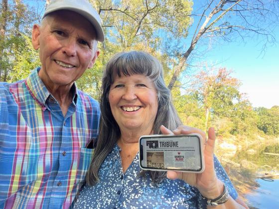 The Osborns at LeFleur’s Bluff State Park in Jackson, Mississippi, in October.