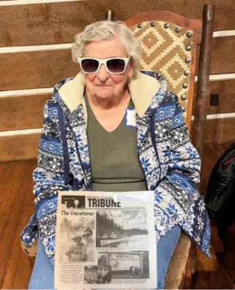 Goldie Little, 95 years young, enjoyed a trip to Branson, Missouri, in March.