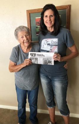 Sherron Sullivan submitted these photos from visiting her sister’s family in Alamagordo, New Mexico. She is pictured with her niece Deneen Black.