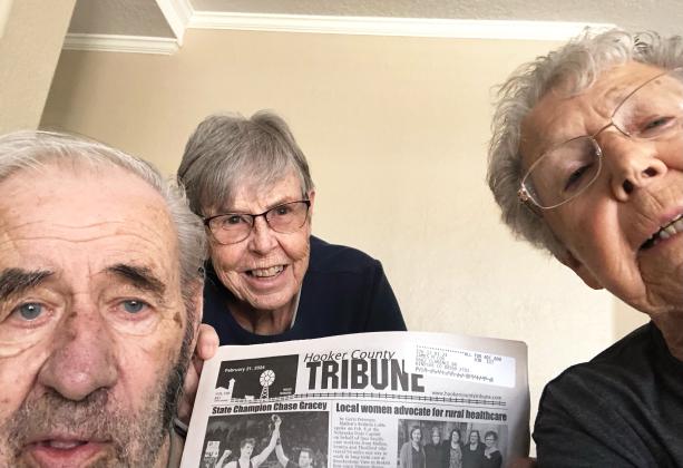 Sherron Sullivan submitted these photos from visiting her sister’s family in Alamagordo, New Mexico. She is pictured with Dewey and Betty Wiens.