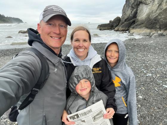 Ruby Beach on the Olympic Peninsula in Washington.