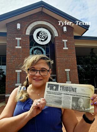 Connie Garza in Tyler, Texas, over the 4th of July.