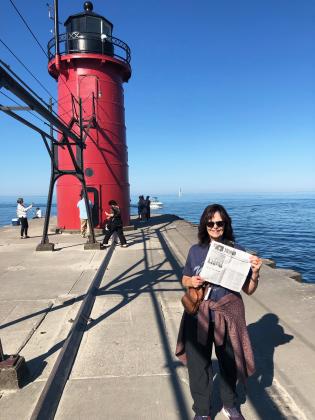 Terry in South Haven, Michigan.