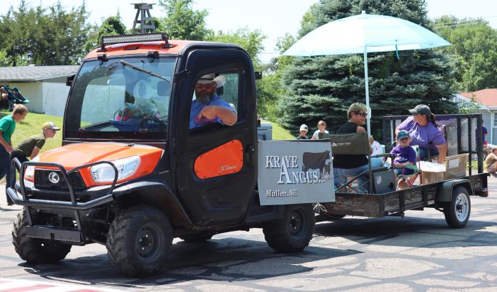 Kraye Angus - 2nd in Best Decorated Small Vehicle.
