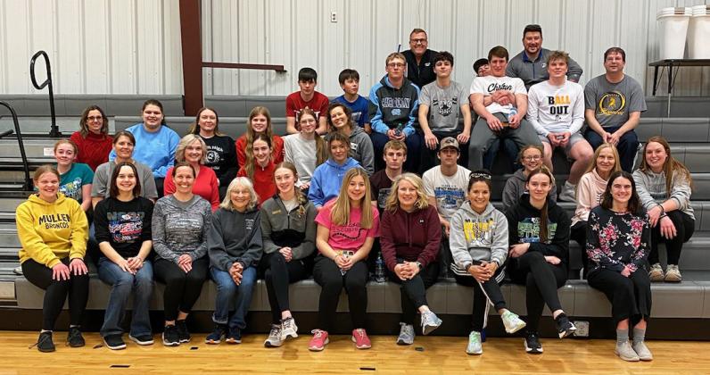 The Mullen TeamMates chapter gathered for supper and dodgeball last Tuesday, March 26. The group split into two teams with mentors and mentees together on teams to play several games of dodgeball. Some participants were more competitive than others... and some were more sore than others afterwards! Kathy Leibhart
