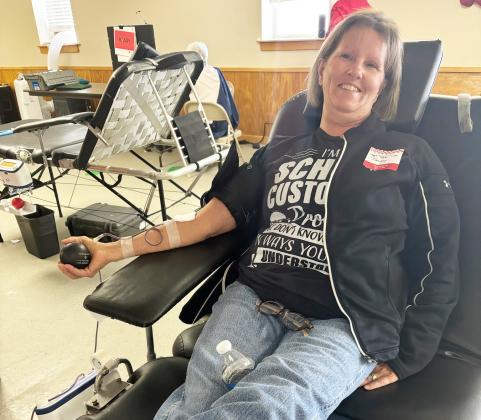 38 units donated at Mullen blood drive