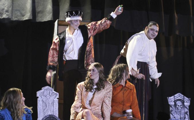 MHS performs One Act, “Kiss of Death”