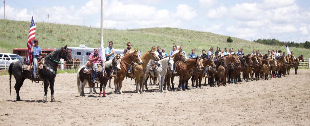 Grand entry. Suzie Wahlgren