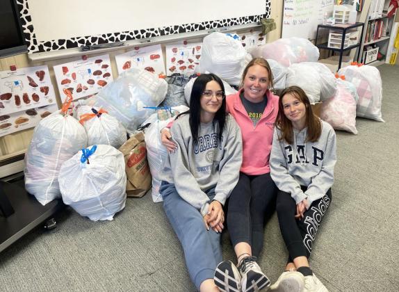 Food and clothing drive is a success