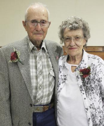 At 101, the oldest alumni attending the banquet were Frank Harding, class of 1939, and Fedora (Humphrey) Groenewold, class of 1938.