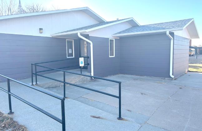 Mullen’s clinic is located just east of the high school at 207 W 4th St. Gerri Peterson