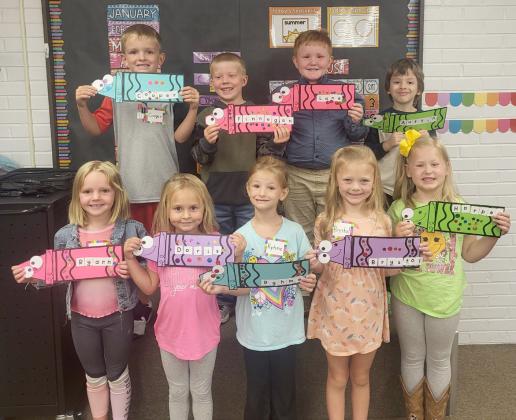 The kindergartners are ready for Mullen’s first day of school this week on Wednesday, Aug. 14 after Kindergarten Round-up last Thursday, Aug. 8! Pictured back l-r: Cooper Peers, Finnegan Connealy, Lane Brown, Austin Smith. Front: Ryann Walz, Doris Boland, Ryhme Pettit, Brystol Call, Harper Myers. Not pictured: Addison Mundorf. Leanne DeKay