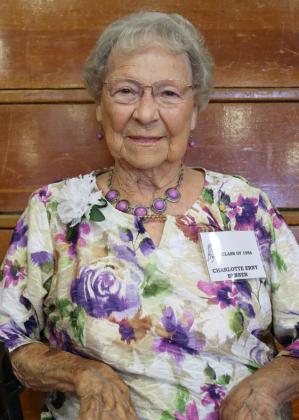 Class of 1956 - 70 years: Charlotte (Erny) Benner.
