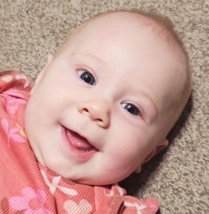 Kybrienne Saige, 10-3. Parents: Tanner &amp;amp; Katie Crisp. Sibs: Kinley, 7, Kyla, 4. Grand: Bryan &amp;amp; Lyn Crisp, Randy &amp;amp; Joan Nelson.