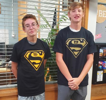 Cooper Cash (left) and Jackson Vinton. Mike Kvanvig