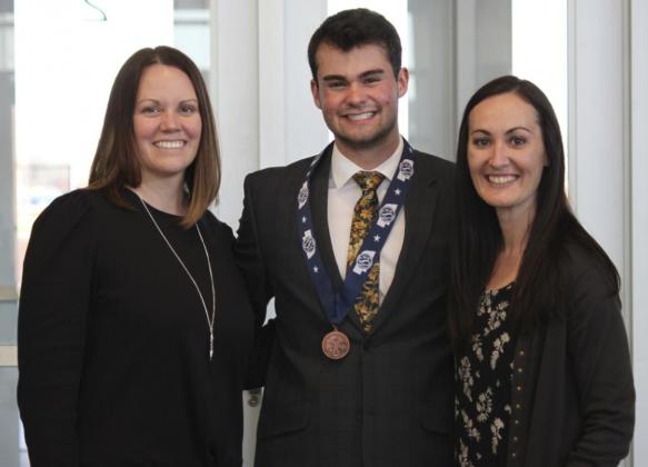 Coble places 4th at State Speech