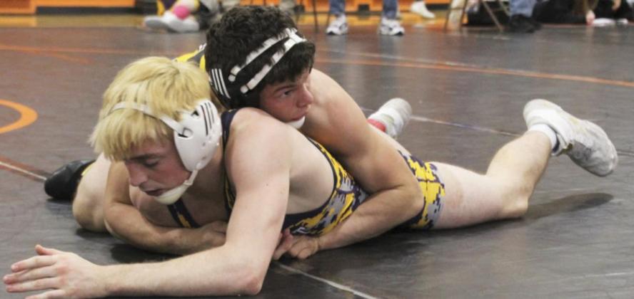 Spencer DeNaeyer competing in Ogallala. Caroline Durfee