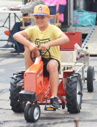 Kayden Evans competing last Saturday. Gerri Peterson