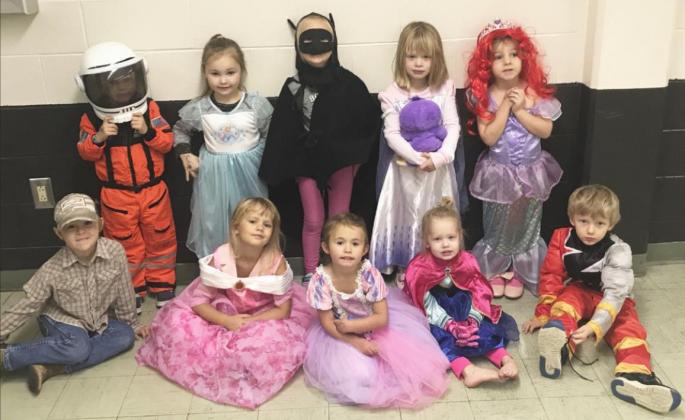 Halloween celebrated at Story Hour