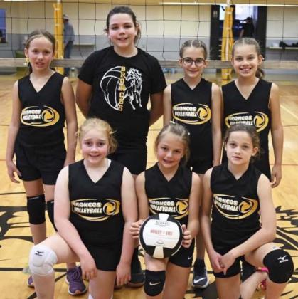 Youth volleyball teams finish season