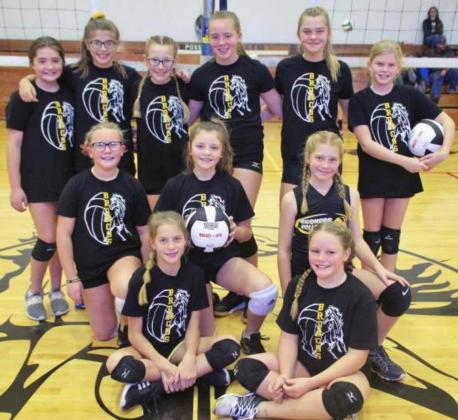 Youth volleyball teams finish season