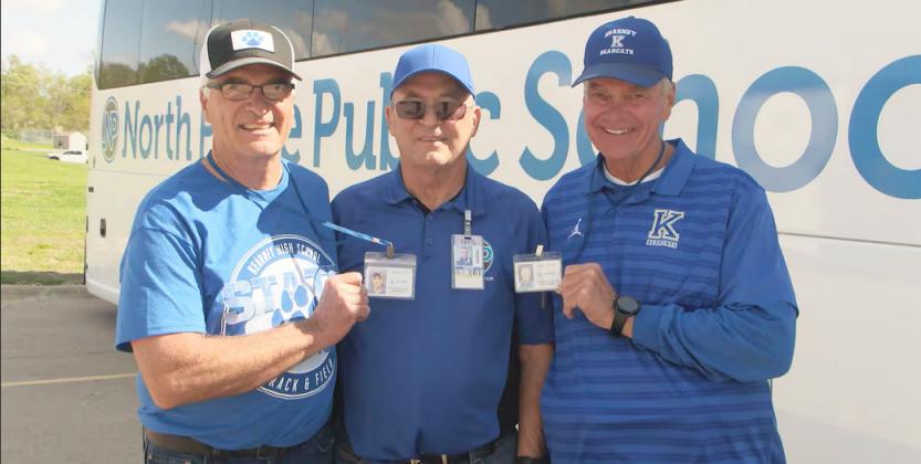 L-r: Tony, Alan and Gary Little. 10/11 News