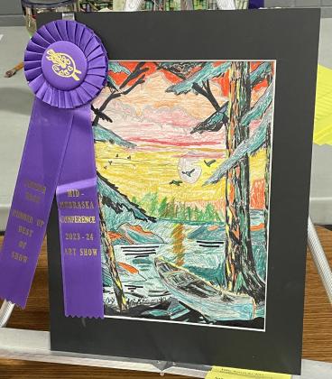 Colin Connealy’s Junior High Runner-up Best of Show piece. Kyle Hoyt