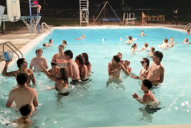 Night Swims help close pool for season