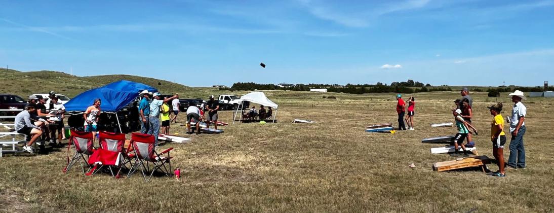 A Cornhole Tournament was held at the fairgrounds on Friday afternoon, Aug. 5 with the following results: 1. Chris &amp;amp; Trevor Kuncl, 2. Casey &amp;amp; Leighton Connell, 3. Matt &amp;amp; Carolee Brown. Carolee Brown