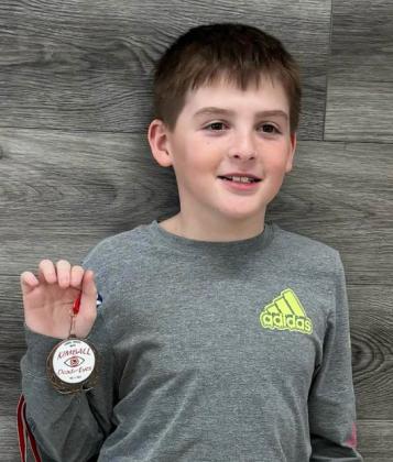 Zach Hicks places at bb gun match
