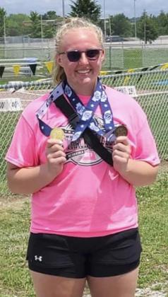 Stieb wins All Class Gold in shot put