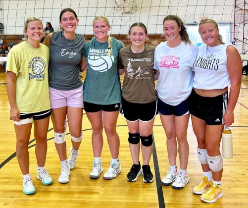 Hooker County Fair Volleyball Tournament held