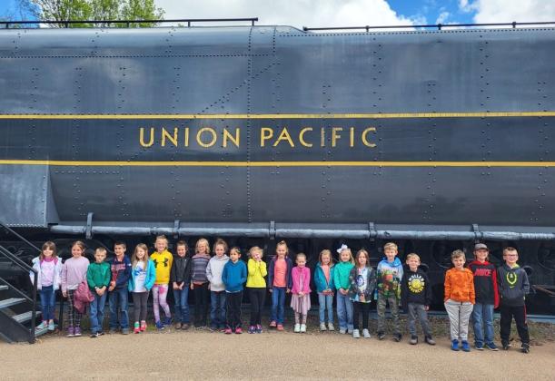 Kindergarten and 1st graders went to the Golden Spike Tower and Cody Park in North Platte.