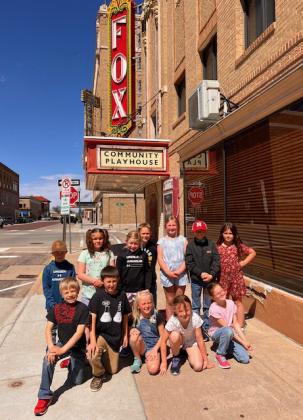 The 2nd graders toured the North Platte Community Playhouse and the Garden Glove Greenhouse.