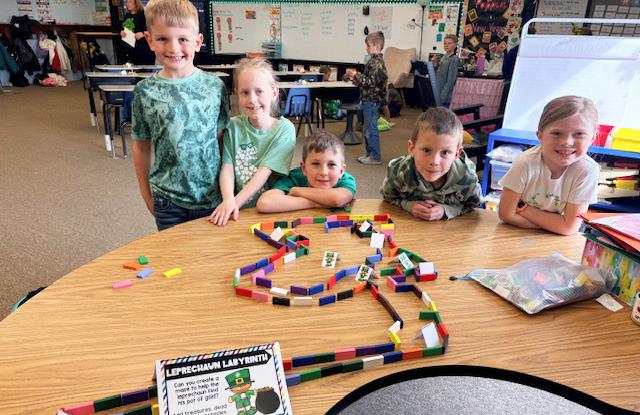 1st, 2nd graders celebrate St. Patrick’s Day