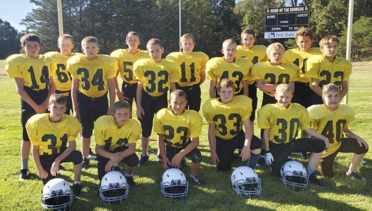 Mullen youth football teams wrap up season
