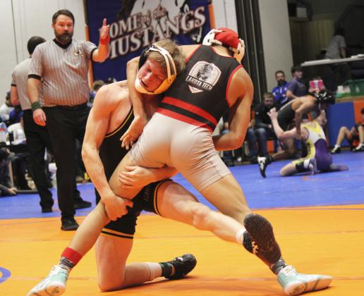Justin French competing at Gordon last Saturday.