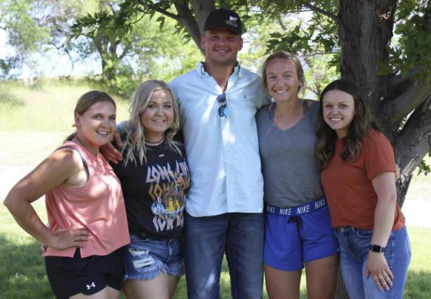 Class of 2016 - 5 years: l-r: Kelsey Phillips, Jaci Edis, Emmet Storer, Ally Ginkens, Katie Coble.
