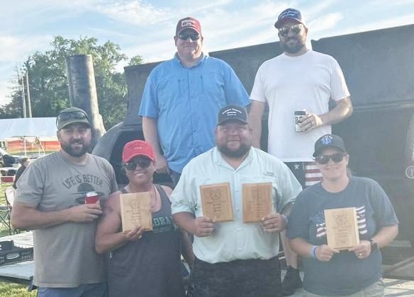 Vests place in BBQ contest