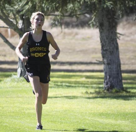 Peyton Paxton competing in Bayard last week Jill Coble