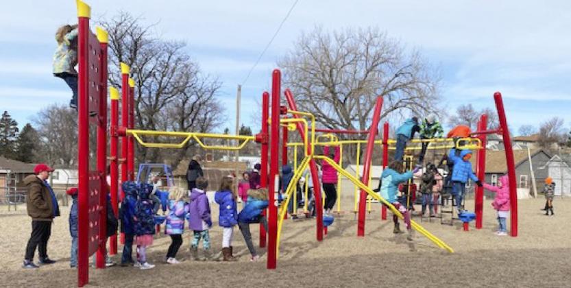 New elementary playground addition