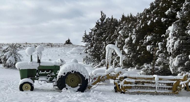 Mary Jo Walker shared this photo from north of Mullen.